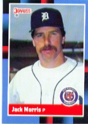 1988 Donruss Baseball Cards    127     Jack Morris